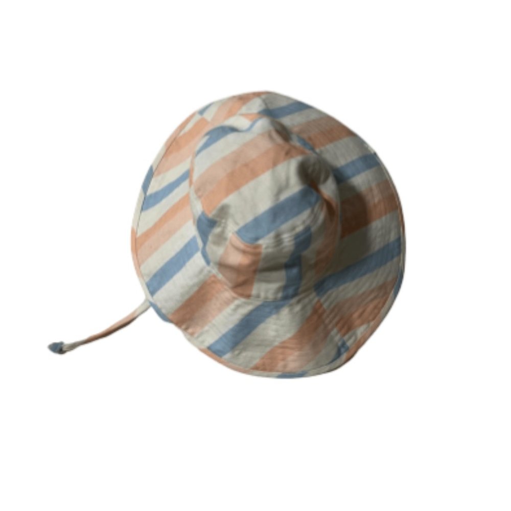 Lack of Color Women's Holiday Striped Canvas Wide-Brim Bucket Hat